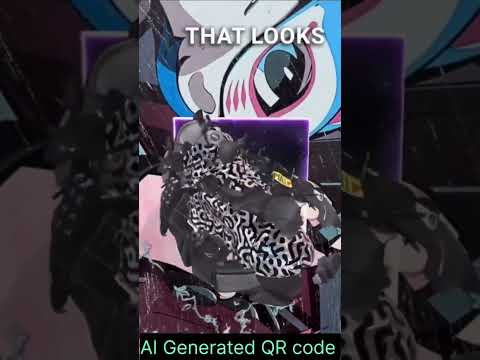 AI generated QR Codes | AIQRcodes | #ai #qrcode #viral #yshorts