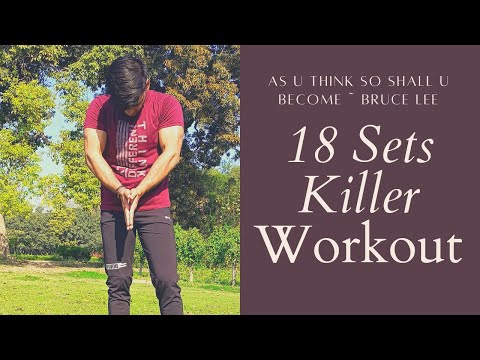 18 Sets Bodyweight Killer Workout