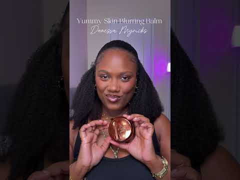 FIRST IMPRESSION: DANESSA MYRICKS YUMMY SKIN BLURRING BALM POWDER FOUNDATION  #darkskinmakeup