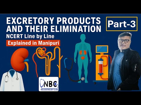 Excretory Products and their Elimination || Part-3|| Online NEET UG Foundation Course #ncert #neet