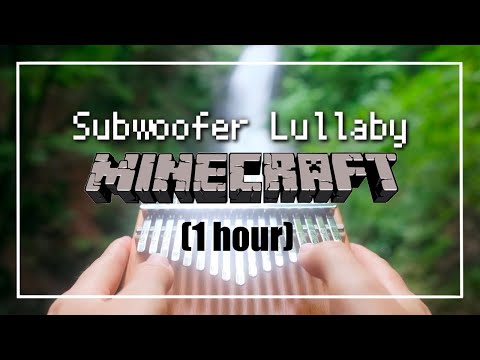 (1 HOUR) Minecraft Subwoofer Lullaby | Kalimba Cover for Relaxation
