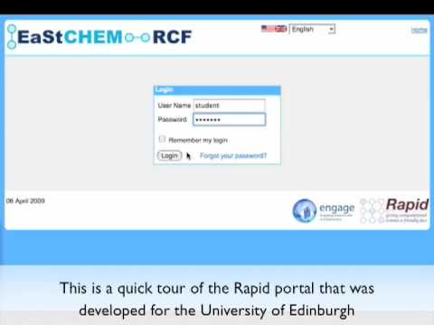 Rapid used to develop chemistry portal