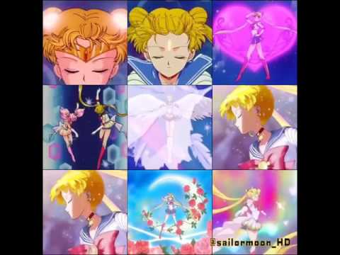 美少女戰士 水手月亮 Sailor Moon Make Up Transform 變身 大集錦