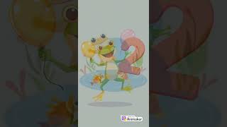 Learn Numbers with Froggy! 🐸 | #LearnWithFroggy  #EducationalVideo #shortVideo  #FunLearning