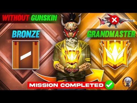 Solo Grandmaster Without Gun Skins 🔥 | Season 47 | Free Fire Mobile | Prime FF 