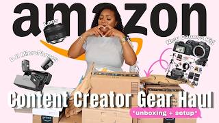 Amazon Haul | Content Creator Gear Upgrade