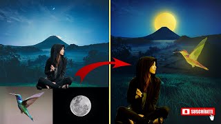Simple Photo Manipulation in Adobe Photoshop  #graphicdesign  #adobephotoshop #imagemanipulation