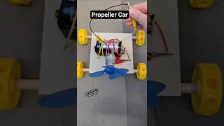Propeller Car #elementary #science #stem #electricity #steam #propeller #experiment #circuits #fan
