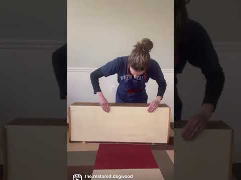 How to Fix Drawer Bottoms | Furniture DIY | Furniture Makeover