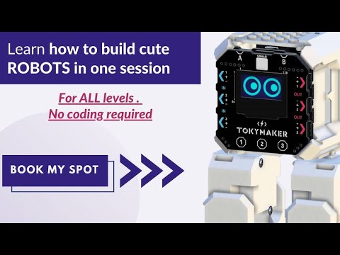 🔴LIVE Workshop: Learn how to build a ROBOT one session. All levels. No Coding