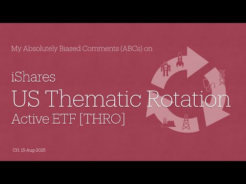 iShares US Thematic Rotation Active ETF [THRO] - My Absolutely Biased Comments (ABCs)