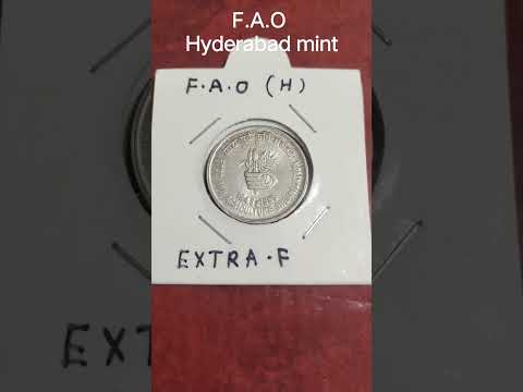 Food and agriculture 5 rs coin