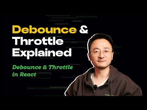 React Interview Coding Challenges: Debounce & Throttle Explained