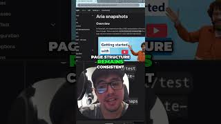 Playwright's ARIA Snapshots  YAML & Accessibility #testing #playwright #javascript