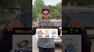 Who will win 🏆 IPL ⁉️ #ipl2026 #rcbvscsk #cskvsmi #csk #cricket #iplhighlights