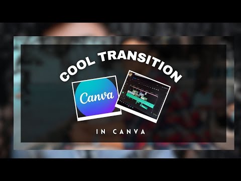 Cool Transition Video In Canva #Rj Graphics