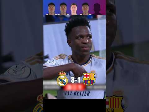 Real Madrid 4-1 FC Barcelona Spanish Super Cup final