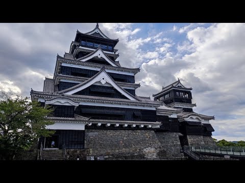 人吉から熊本へ　球磨川～くま川鉄道あさぎり駅～熊本城　【西日本一周#9】