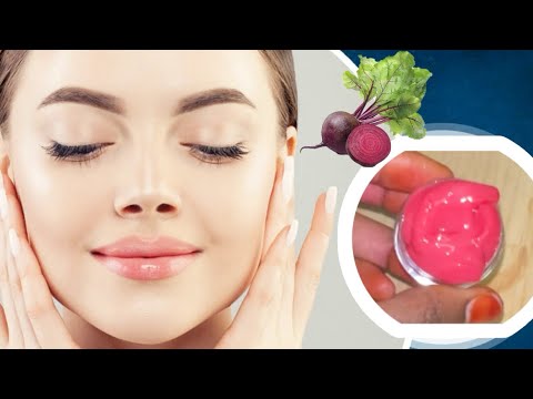 DIY Beetroot Glow Cream | Brightening Cream with Aloe Vera & Jojoba Oil