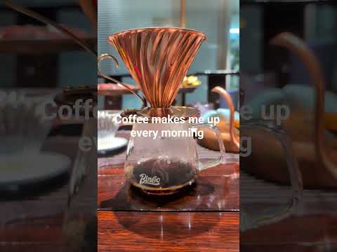 Coffee wakes me up every morning #pourovercoffee #coffee