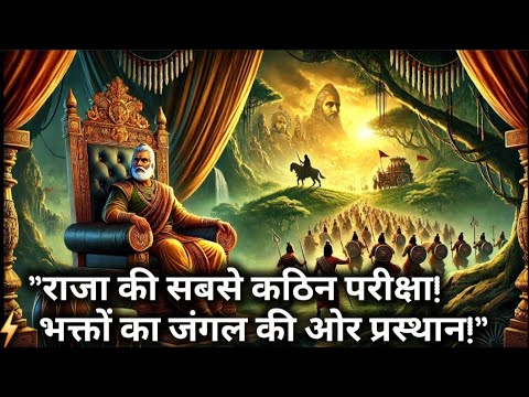 राजा धर्मसेन की परीक्षा: जंगल में संत महर्षि देवव्रत का रहस्य | अद्भुत कथा!"