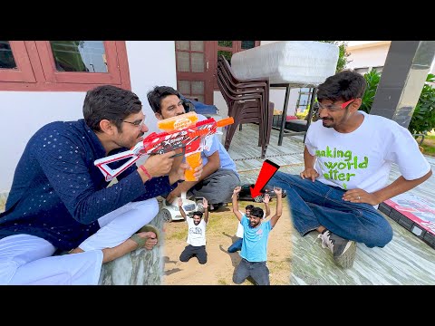 Amit Ne Poori Team Ko Hila Dala- Sab Bhag Gaye