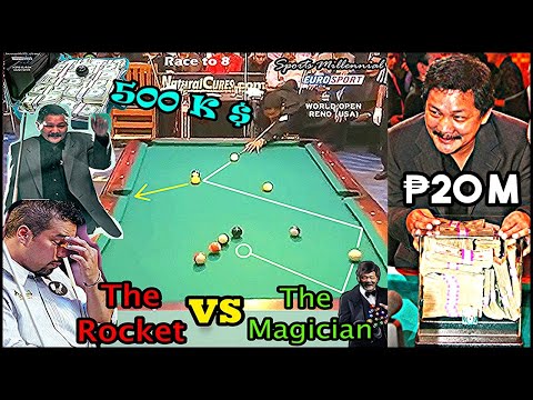 EFREN REYES PUT A SPELL ON THE CUE BALL | Efren Reyes Vs Rodney Morris 2006