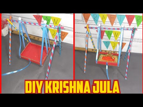 DIY Krishna Jula making at home #diy #craft #krishna