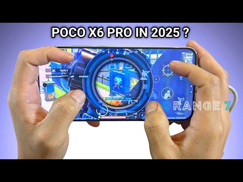 POCO X6 PRO BGMI HANDCAM  GAMEPLAY 90 FPS TEST