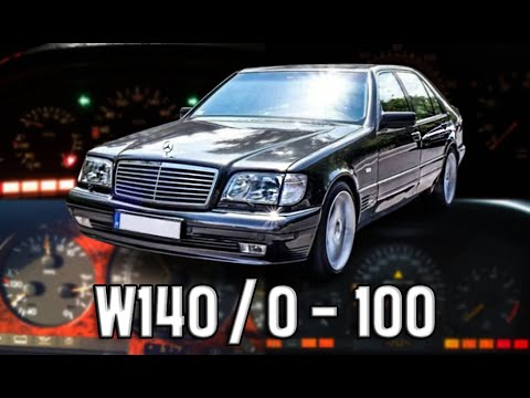 Mercedes Benz S - class W140 (0-100 KM/H) (0-60 MPH) ACCELERATION BATTLE