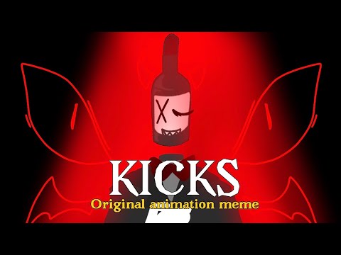 Kicks // Animation Meme (Original?) //DHMIS Oc