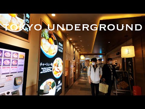 Tokyo Underground Walk 【4K】