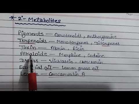 secondary metabolites NCERT #shortvideo #ytshorts #NEETTRICKSTOLEARN
