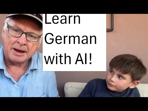 Learn German - complete beginners.  How to make ChatGPT your AI tutor for German or any language.