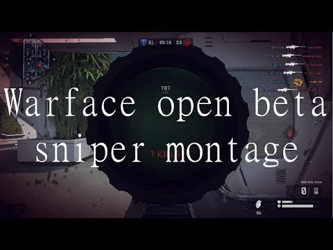 Warface open beta sniper montage