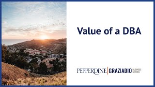 Dr. Cristina Gibson: Value of a DBA