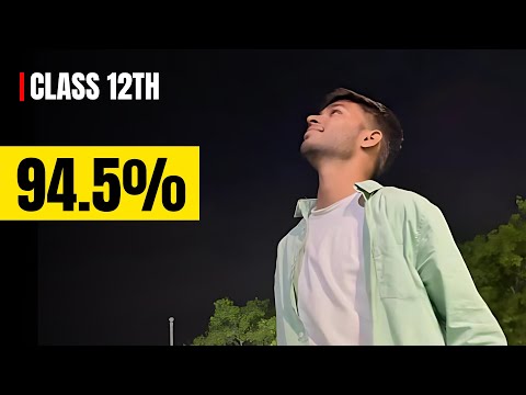 Not a Topper, Still 94.5%! My Exact Study Strategy⚡