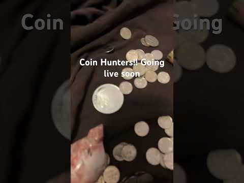 Coin hunters! Going live in 5 minutes #coincollecting #silver #gold #coins #dimes