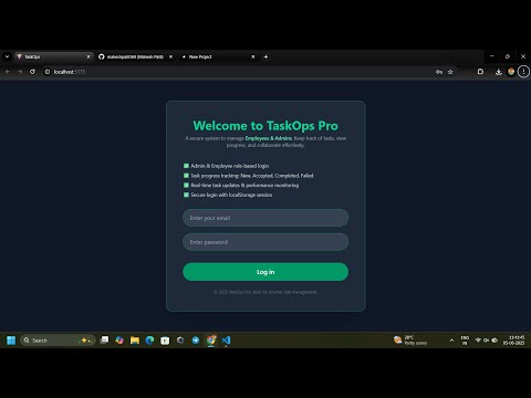 TaskOps Pro: The Ultimate Employee Management System