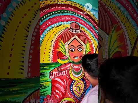 Wall Art/Decorations/Chou Nach #new #trending #drawing #status #art #whatsappstatus #purulia #chou