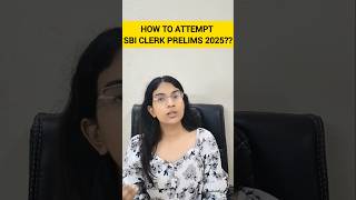 Clear SBI Clerk Prelims with this paper attempting strategy ✅ #sbi #sbiclerk