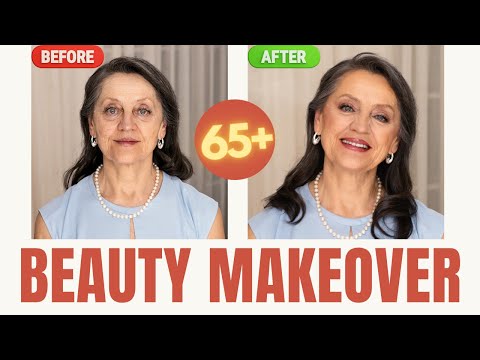 Glowing Makeup Routine Every Woman 65+ Should Know!