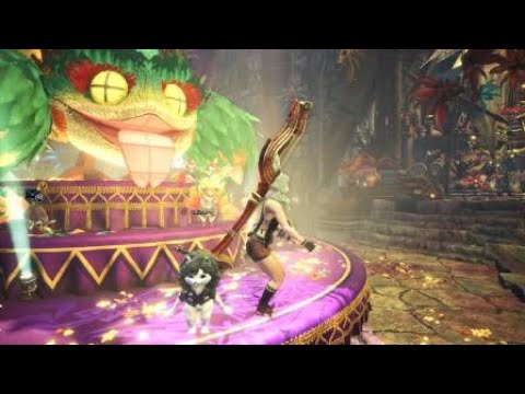 Monster Hunter World: Iceborne Palico Dance