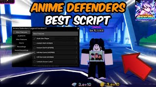 [UPDATED] Roblox Anime Defenders BEST Script! (Fast Auto Farm, Infinite Gems, Gold)
