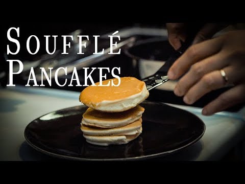 SOFT FLUFFY Soufflé Pancakes | OOH Kitchen