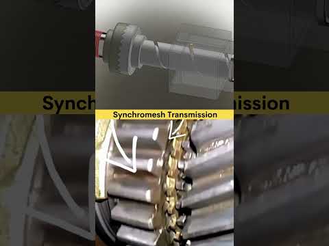 Synchromesh Transmission System | Working Explanation #mechanical #caddesign #solidworks #3dcad