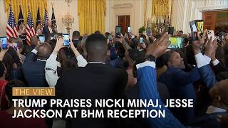 Trump Hosts Black History Month Reception | The View