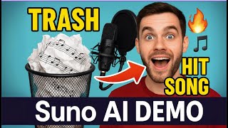 Songwriters Trash to HIT SONG 🎶🔥 | Suno AI COVER Demo
