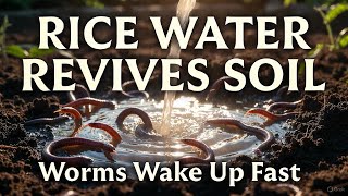 This One Rice Trick Turns Dead Soil Into Living Soil FAST Worms Explode!