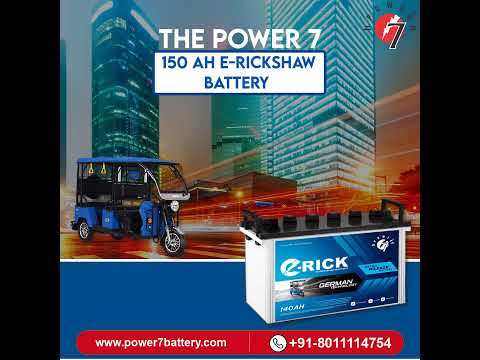 Drive Longer, Charge Less!  Power 7 150Ah Battery – Your partner for efficient performance